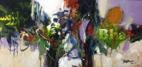 Muhammed Ali Bhatti, Dreams of Hope, 17 x 36 Inch, Mixed Media on Canvas, Figurative Painting, AC-AB-007